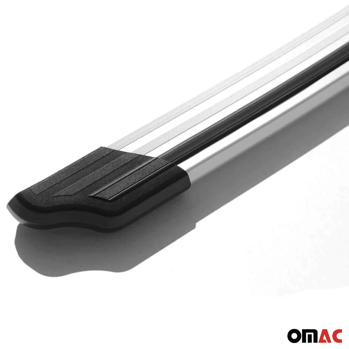 Ford Connect Rear Bumper Guard - Omac - Aluminium - Silver - '02-'09